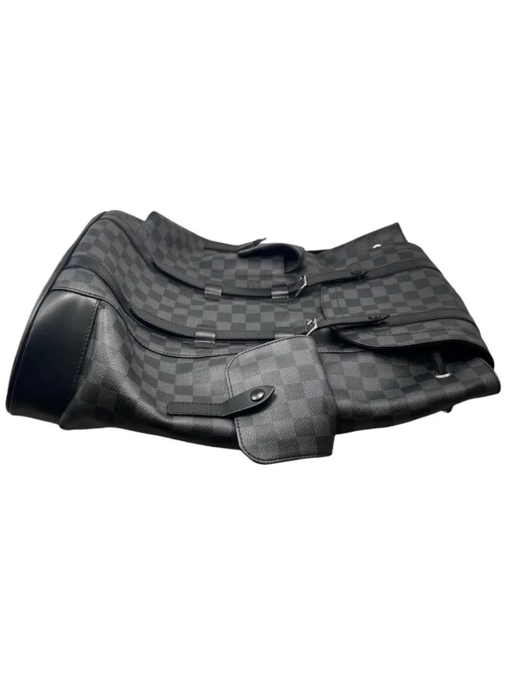 Louis Vuitton Backpack Christopher MM Damier Graphite Black Gray